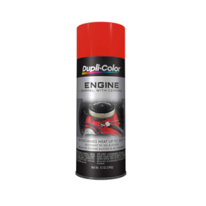 PINTURA DE MOTOR CHEVY NARANJA-ROJA